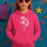 Blow Me Dandelion Kids Hoodie thumb 3