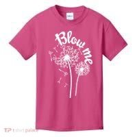Blow Me Dandelion Kids T-Shirt thumb 0