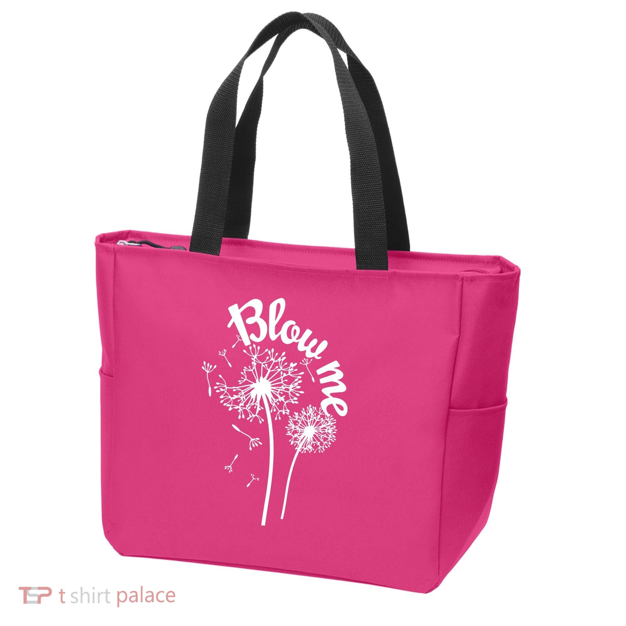 Blow Me Dandelion Tote Bag