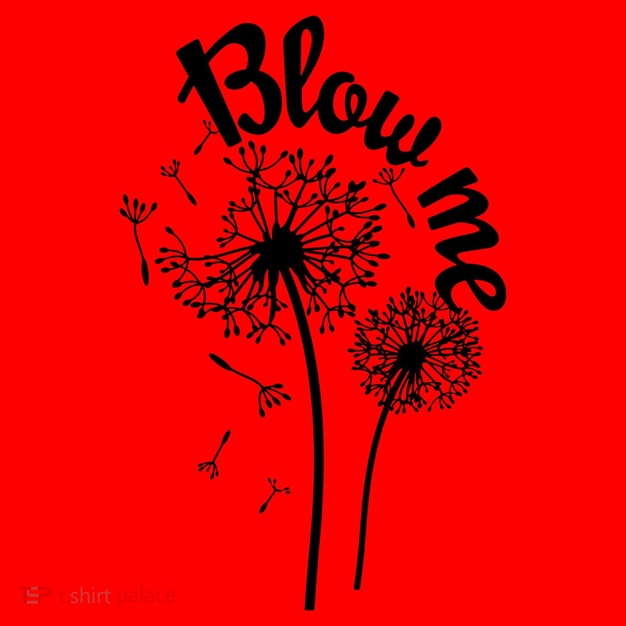 Blow Me Dandelion Santa Hat