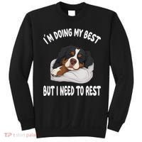 Bernese Mountain Dog Sleep Pajamas Nightgown Sweatshirt thumb 0