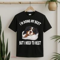 Bernese Mountain Dog Sleep Pajamas Nightgown T-Shirt thumb 2