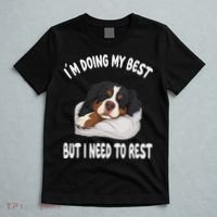 Bernese Mountain Dog Sleep Pajamas Nightgown T-Shirt thumb 5