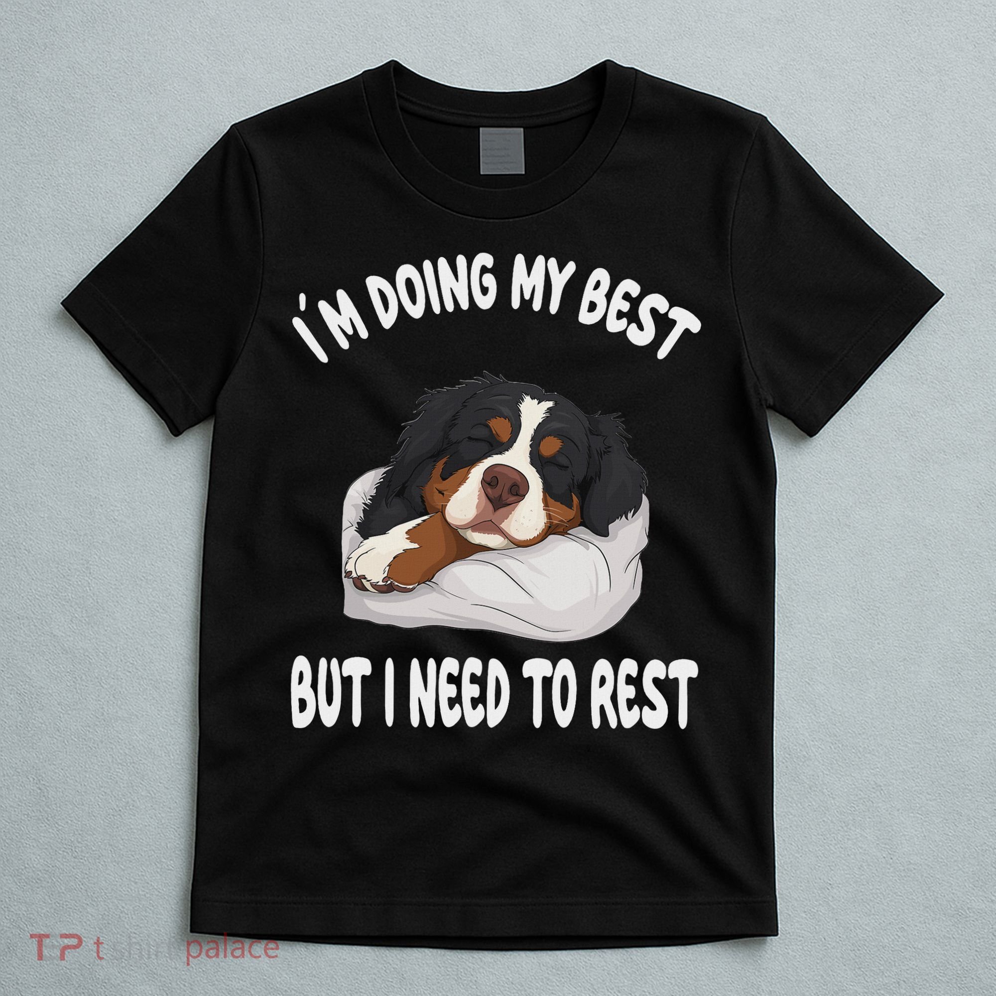 Bernese Mountain Dog Sleep Pajamas Nightgown T-Shirt