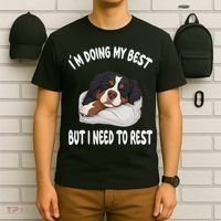 Bernese Mountain Dog Sleep Pajamas Nightgown T-Shirt thumb 6