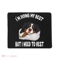 Bernese Mountain Dog Sleep Pajamas Nightgown Mousepad thumb 0