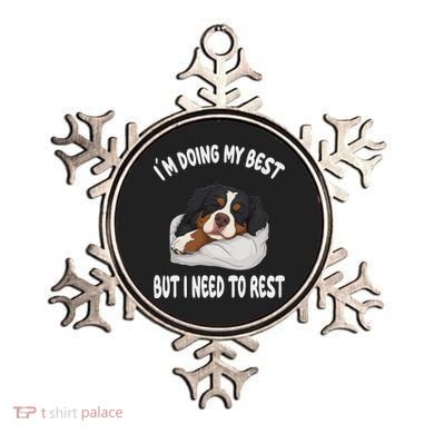 Bernese Mountain Dog Sleep Pajamas Nightgown Ornament