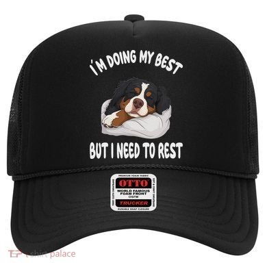Bernese Mountain Dog Sleep Pajamas Nightgown Hat
