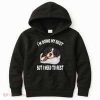 Bernese Mountain Dog Sleep Pajamas Nightgown Kids Hoodie thumb 0