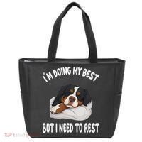 Bernese Mountain Dog Sleep Pajamas Nightgown Tote Bag thumb 0