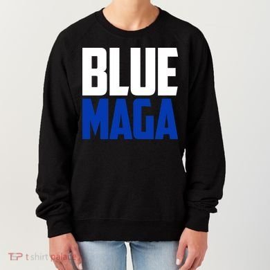 Blue Maga Democrat Make America Great Again Women's Sweatshirt