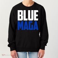 Blue Maga Democrat Make America Great Again Women's Sweatshirt thumb 0