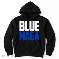 Blue Maga Democrat Make America Great Again Hoodie thumb 0