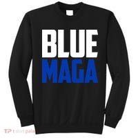 Blue Maga Democrat Make America Great Again Sweatshirt thumb 0