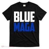 Blue Maga Democrat Make America Great Again T-Shirt thumb 0
