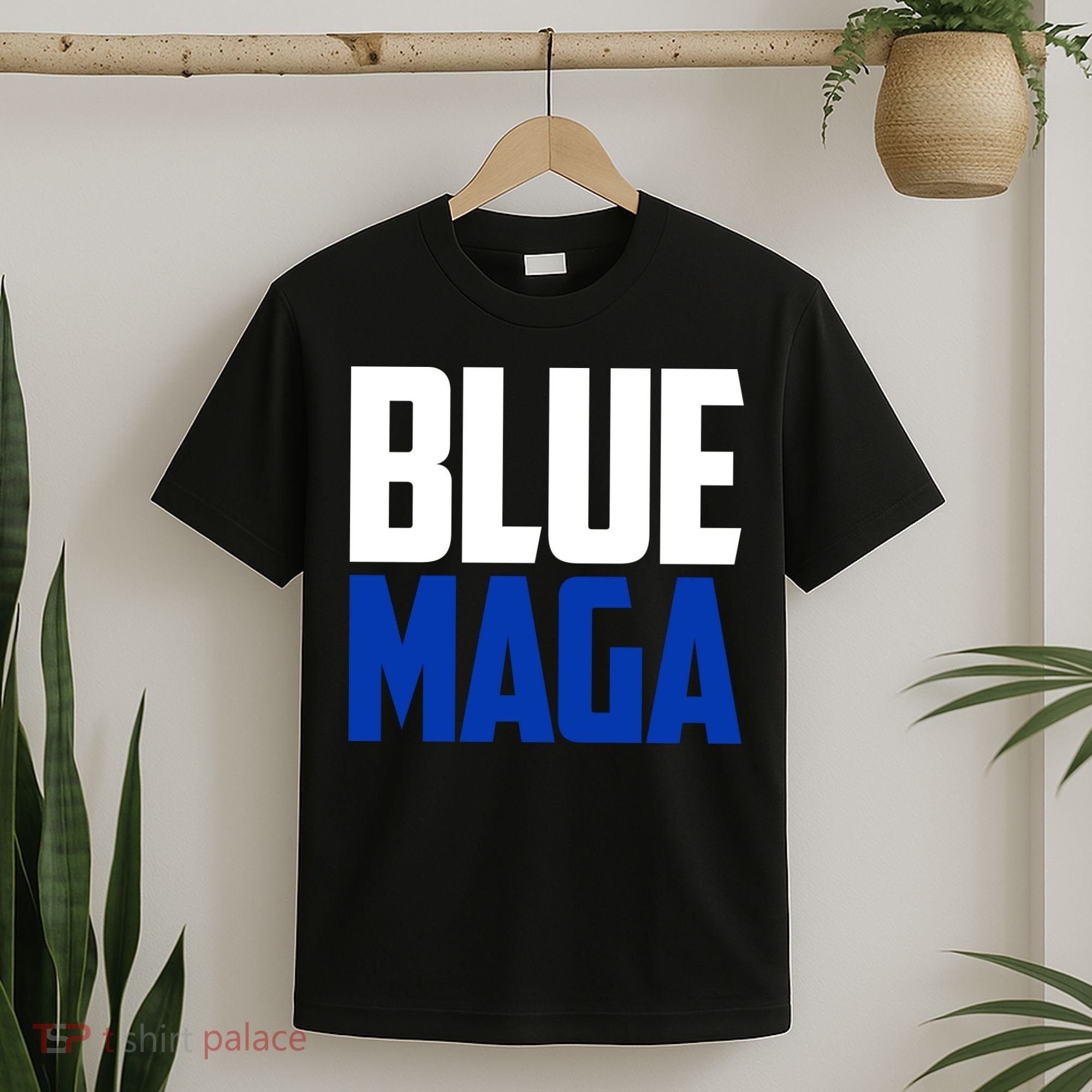 Blue Maga Democrat Make America Great Again T-Shirt