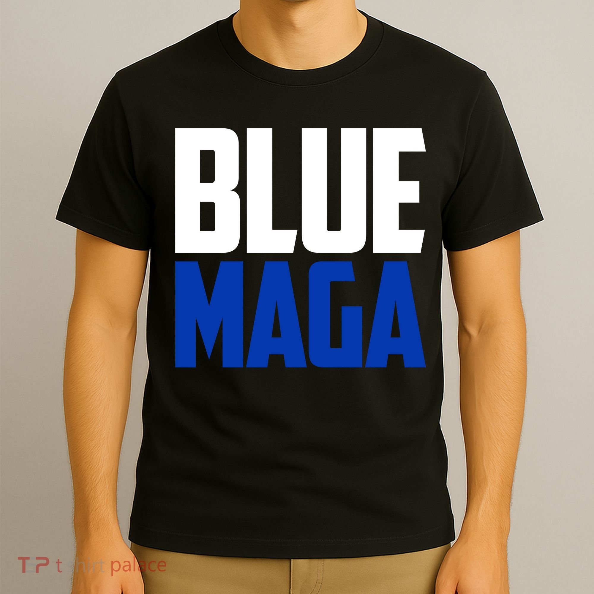 Blue Maga Democrat Make America Great Again T-Shirt