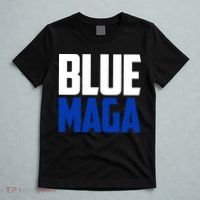 Blue Maga Democrat Make America Great Again T-Shirt thumb 5