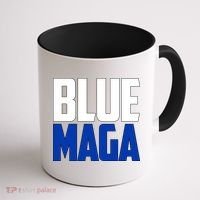Blue Maga Democrat Make America Great Again Coffee Mug thumb 1