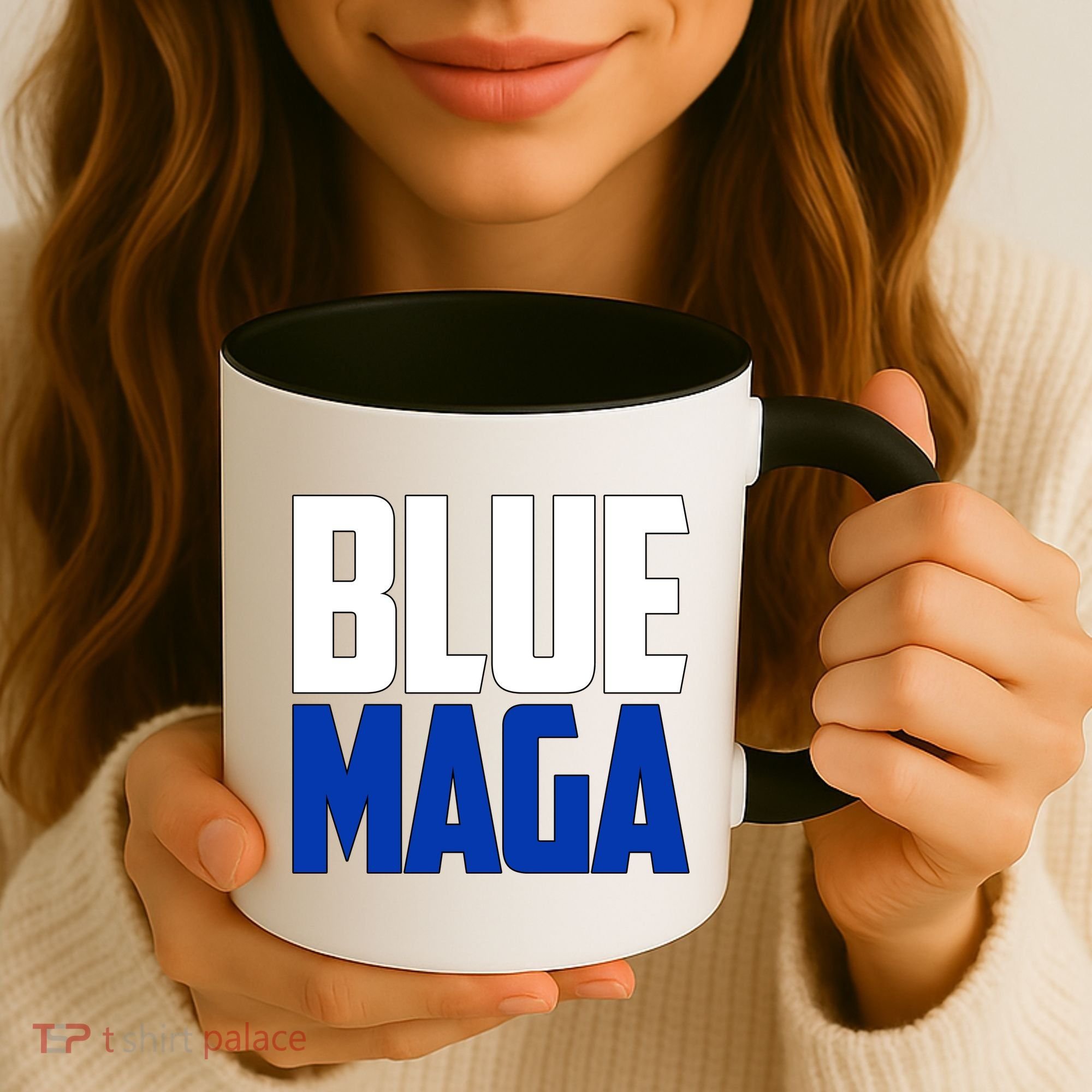 Blue Maga Democrat Make America Great Again Coffee Mug