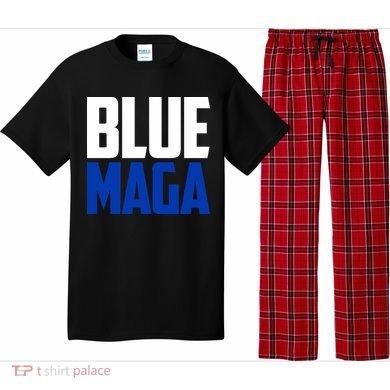 Blue Maga Democrat Make America Great Again Pajama Set