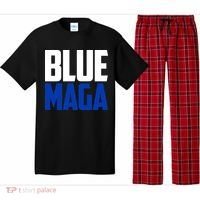 Blue Maga Democrat Make America Great Again Pajama Set thumb 0