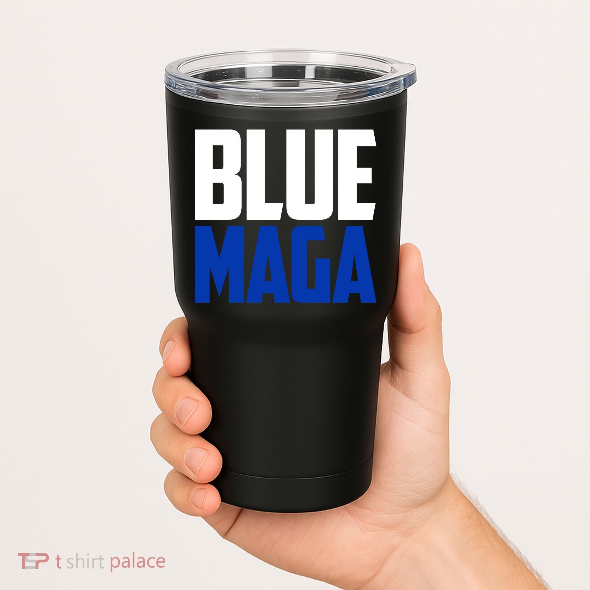 Blue Maga Democrat Make America Great Again Tumbler