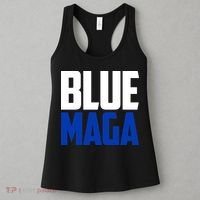 Blue Maga Democrat Make America Great Again Women's Tank Top thumb 3