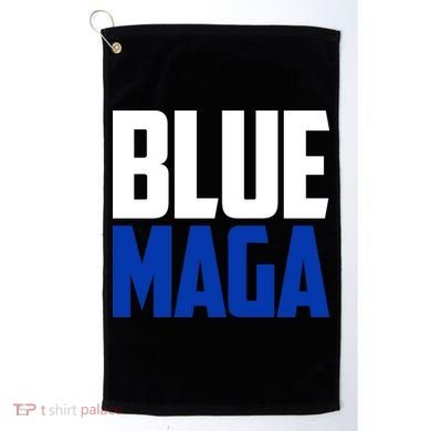 Blue Maga Democrat Make America Great Again Golf Towel