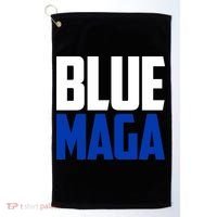 Blue Maga Democrat Make America Great Again Golf Towel thumb 0