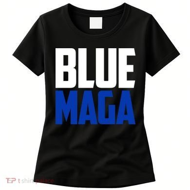 Blue Maga Democrat Make America Great Again Women's T-Shirt