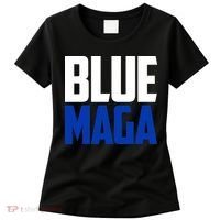 Blue Maga Democrat Make America Great Again Women's T-Shirt thumb 0