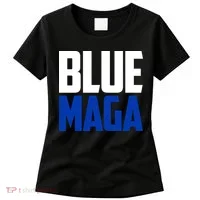 Blue Maga Democrat Make America Great Again Women's T-Shirt thumb 0