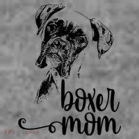 Boxer Mom Dog Face Dog Lovers Boxer Mom Toddler Hoodie thumb 2