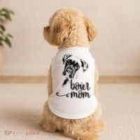 Boxer Mom Dog Face Dog Lovers Boxer Mom Doggie Tank thumb 2
