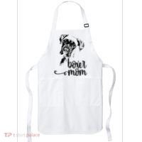 Boxer Mom Dog Face Dog Lovers Boxer Mom Apron thumb 0