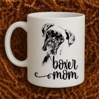 Boxer Mom Dog Face Dog Lovers Boxer Mom Coffee Mug thumb 2