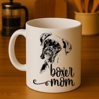 Boxer Mom Dog Face Dog Lovers Boxer Mom Coffee Mug thumb 4