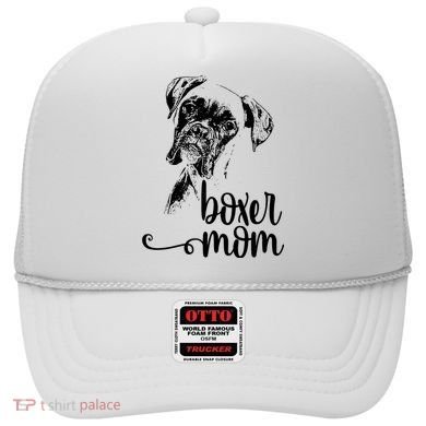Boxer Mom Dog Face Dog Lovers Boxer Mom Hat