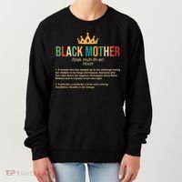 Black Mother Definition Crown Women's Sweatshirt thumb 0