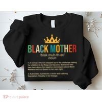 Black Mother Definition Crown Sweatshirt thumb 2