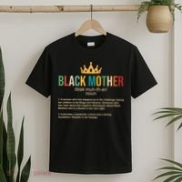 Black Mother Definition Crown T-Shirt thumb 2