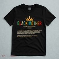 Black Mother Definition Crown T-Shirt thumb 5