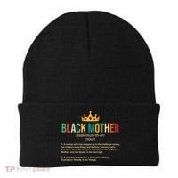 Black Mother Definition Crown Beanie thumb 0