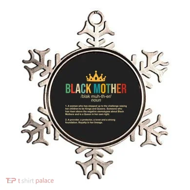 Black Mother Definition Crown Ornament