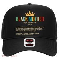 Black Mother Definition Crown Hat thumb 0
