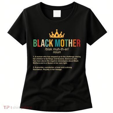 Black Mother Definition Crown Women's T-Shirt