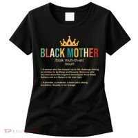 Black Mother Definition Crown Women's T-Shirt thumb 0