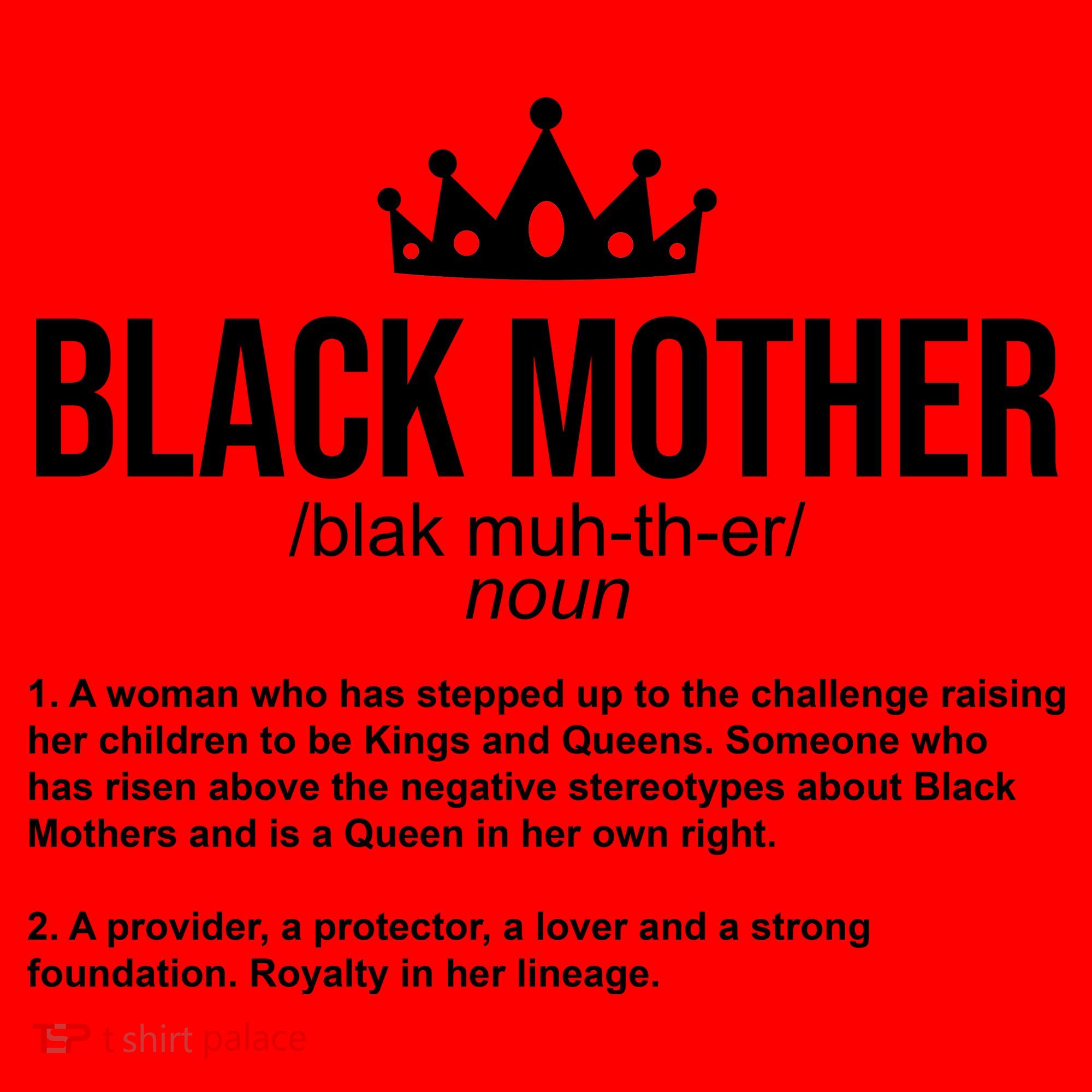 Black Mother Definition Crown Santa Hat