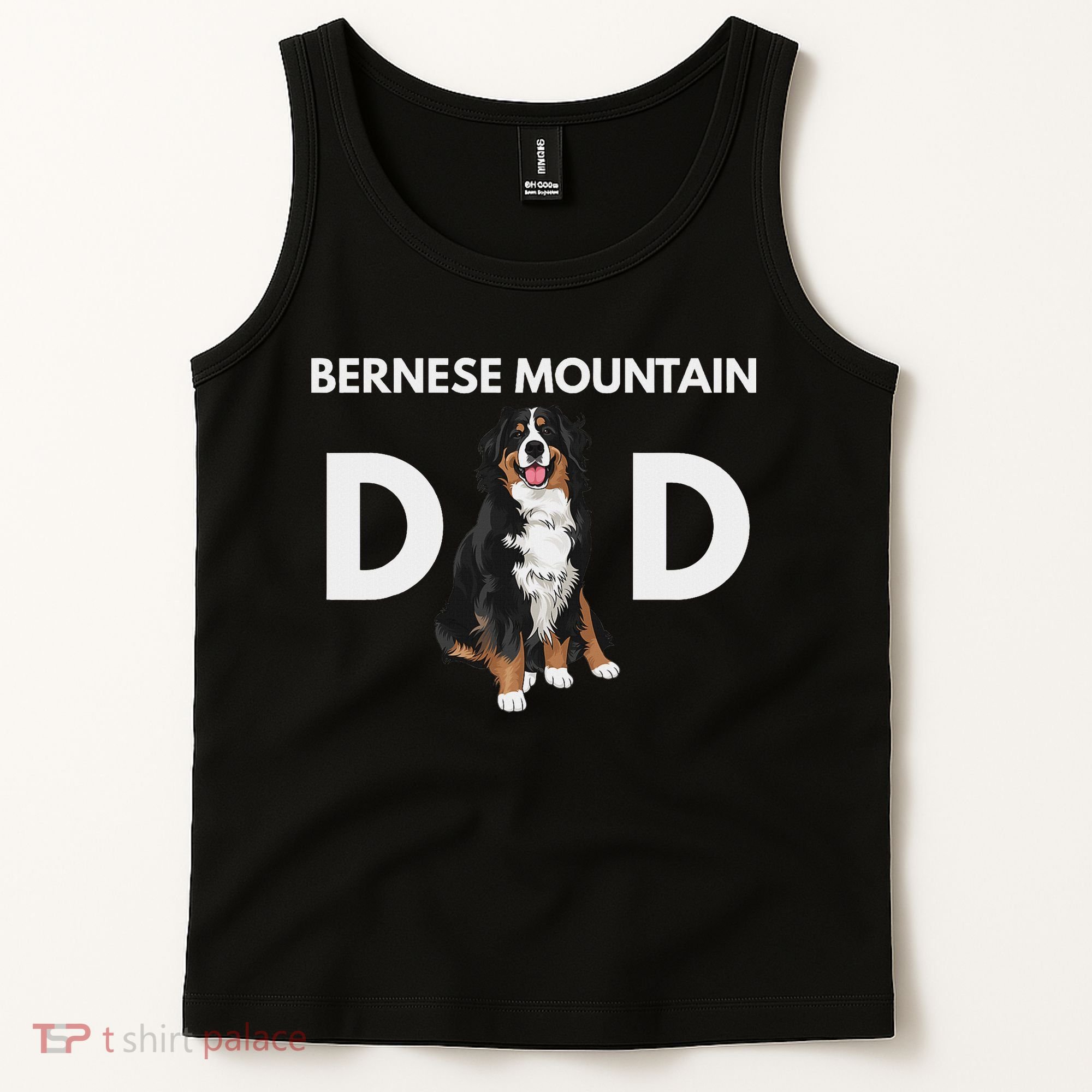 Bernese Mountain Dog Dad Funny Dog Dad Bernese Mountain Dad Tank Top